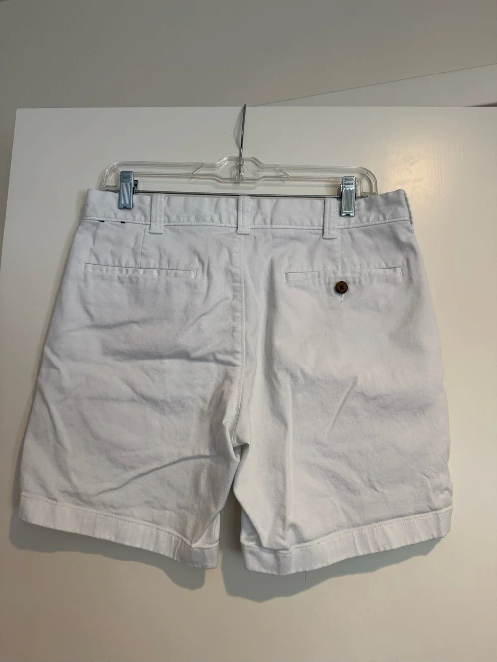 Two pairs of mens J. Crew Flat-Front Cotton Shorts